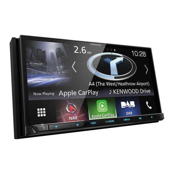 Kenwood DNX8170DABS Manual De Instrucciones