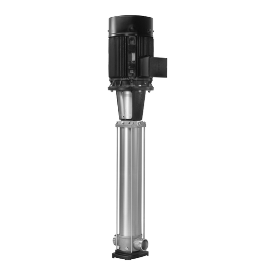 Grundfos CR Serie Instrucciones De Mantenimiento