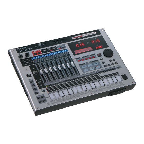 Roland MC-808 Manuales