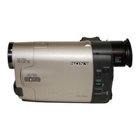 Sony CCD-TR555E Manual De Instrucciones