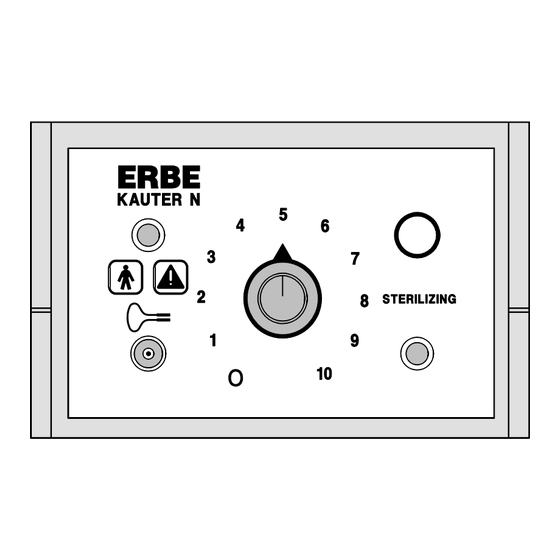 Erbe KAUTER N Instrucciones De Uso