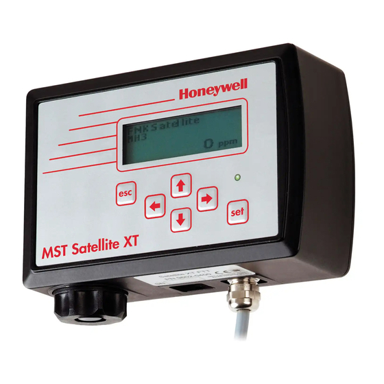 Honeywell MST Satellite XT Manuales