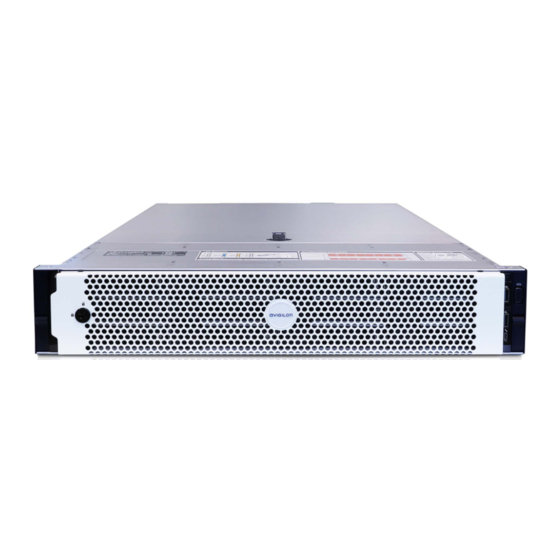 Avigilon HD-NVR4-PRM-64TB Manual Del Usuario