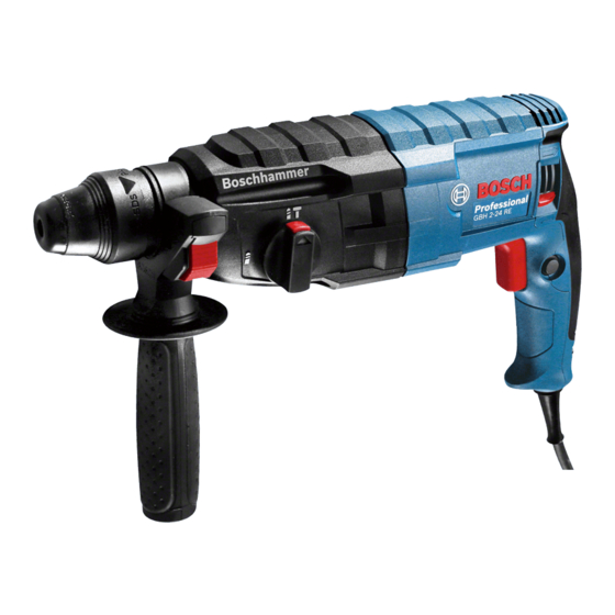 Bosch Professional GBH 2-24 RE Manual Original