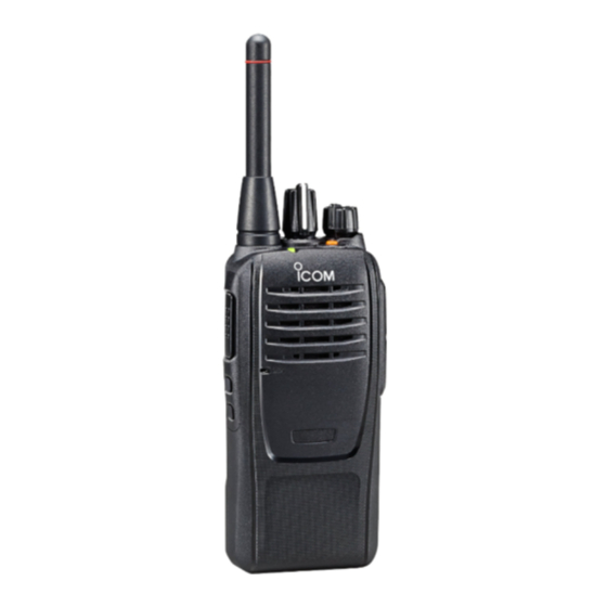 Icom Ic-F229SR Instrucciones