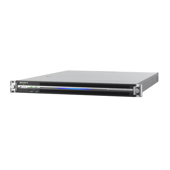 Sony PWS-100PR1 Manual De Instrucciones