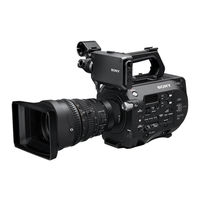 Sony PXW-FS7 Manual De Instrucciones