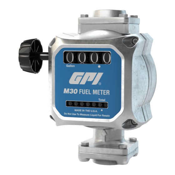 GPI M30 Serie Manual Del Propietario Del Producto