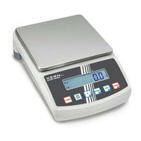 KERN PLJ 6000-1GM Manual De Instrucciones