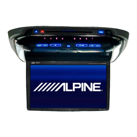 Alpine RSE-K100SC Instrucciones De Montaje