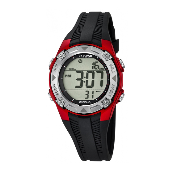 Calypso Watches DIGITAL IKM1068 Manual De Instrucciones