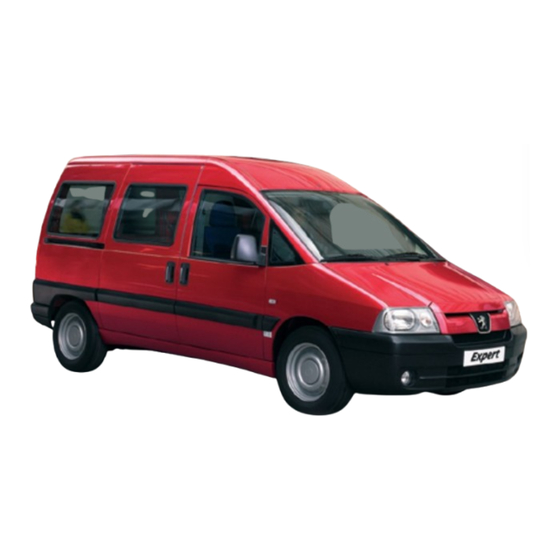 PEUGEOT Expert 2004 Manual Del Usuario