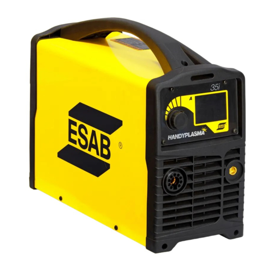 ESAB HandyPlasma 35i Manual De Operación