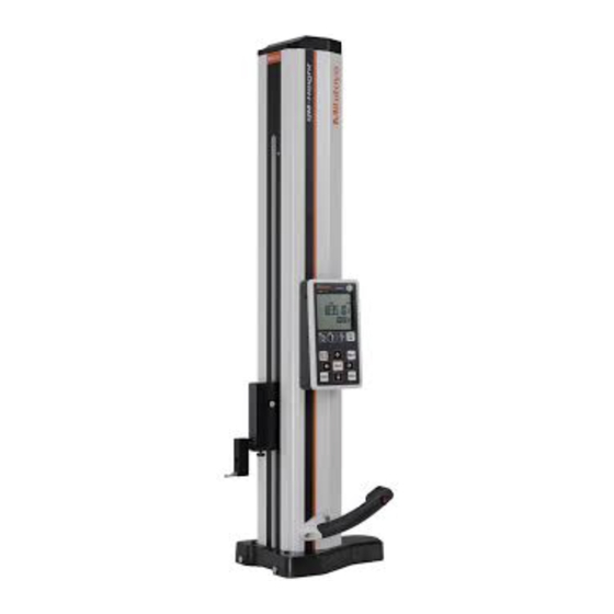 Mitutoyo QM-Height Serie Manual De Ajuste