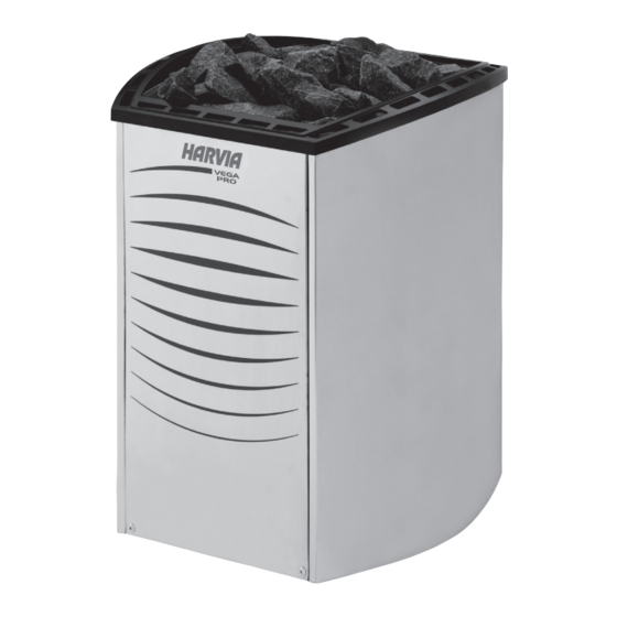 Harvia BC105 Instrucciones De Instalación Y Uso Del Calentador Eléctrico Para Sauna