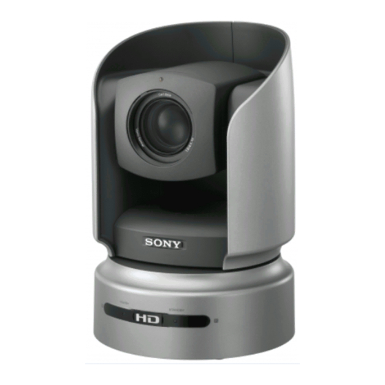 Sony BRC-H700 Manual De Instrucciones