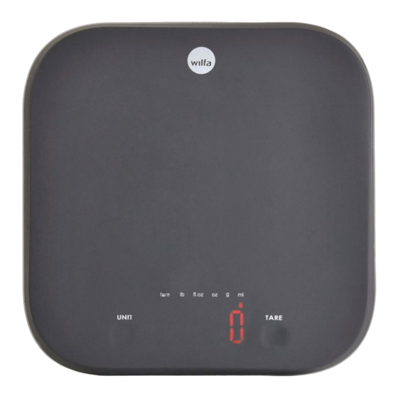 Wilfa SPLASH KW-60 Manual De Instrucciones
