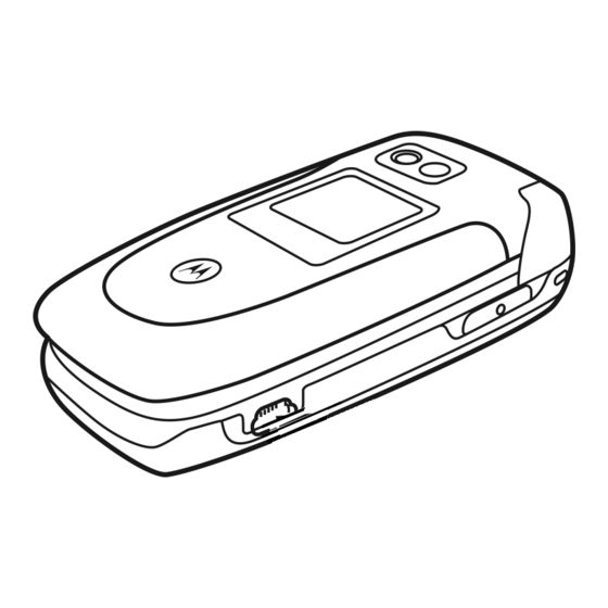 Motorola V360 Manual Del Usuario
