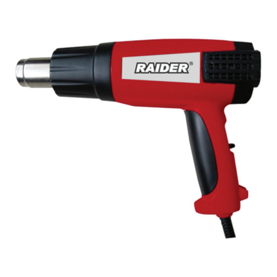 Raider Pro RDP-HG21 Manual Del Usuario