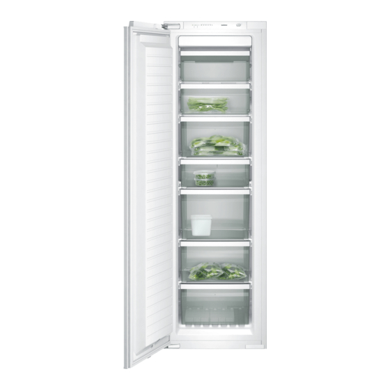Gaggenau RF 287 Instrucciones De Uso