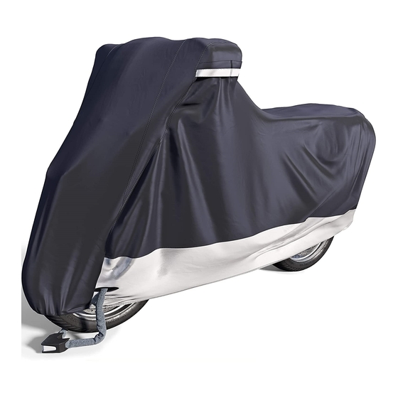 Velmia Premium Motorcycle Cover Instrucciones De Uso