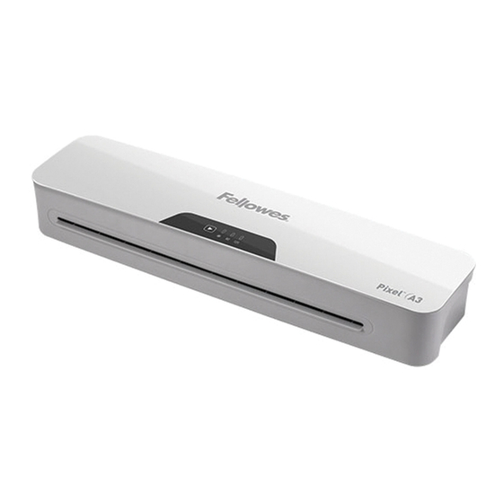 Fellowes Pixel A3 Manual De Instrucciones