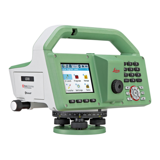 Leica Geosystems LS10 Guía Rápida