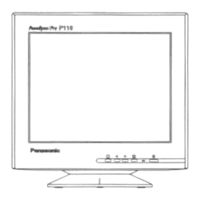 Panasonic PanaSync / Pro P110 Instrucciones De Operación
