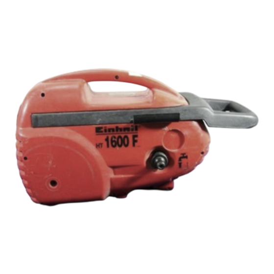 EINHELL HT 1800-F Instrucciones De Servicio
