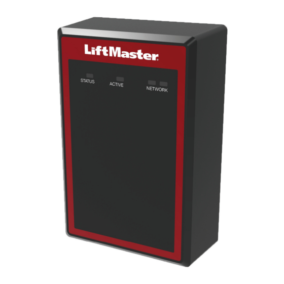 LiftMaster Cloud CAP2D Manuales