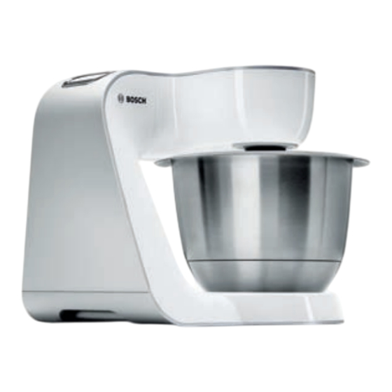 Bosch MUM5 Serie Instrucciones De Uso