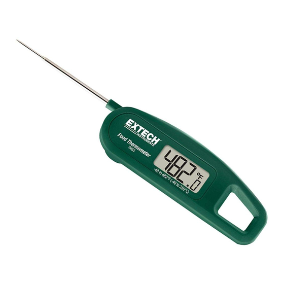 Extech Instruments TM55 Guia Del Usuario