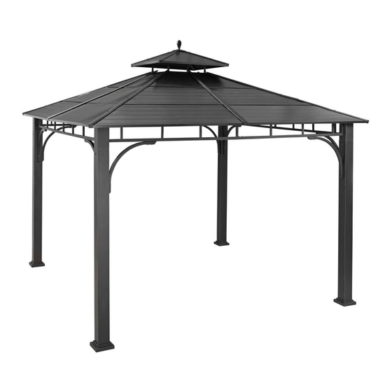 Allen + Roth HARDTOP GAZEBO Manuales