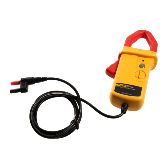 Fluke i410 Instrucciones