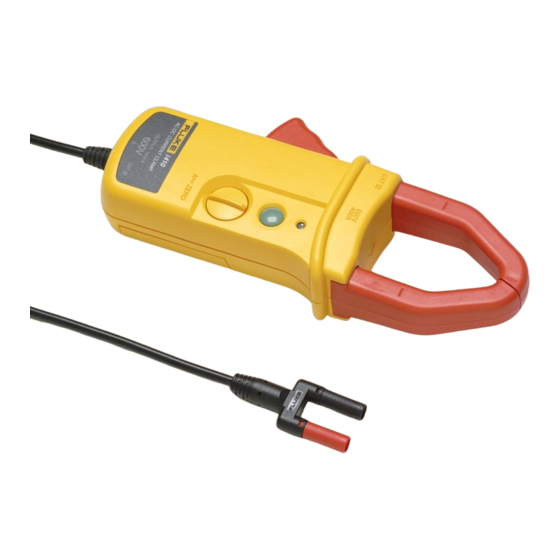 Fluke i410 Instrucciones