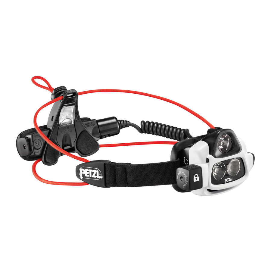 Petzl NAO+ Manual De Instrucciones
