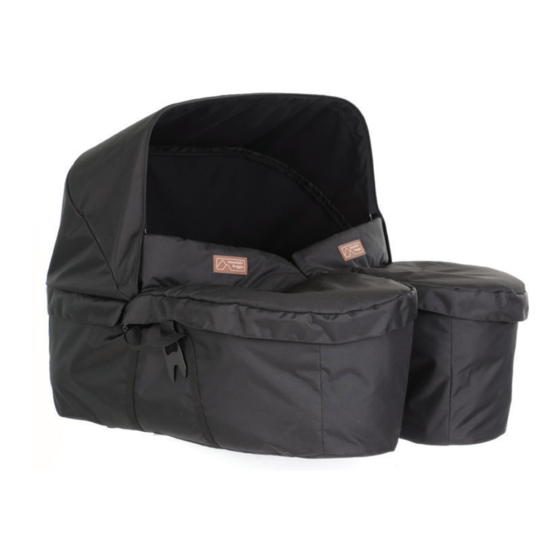 Mountain Buggy carrycot plus Manuales