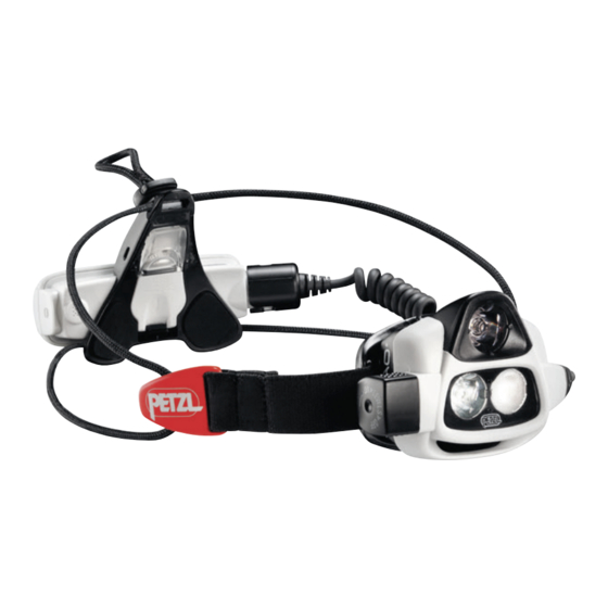 Petzl NAO Instrucciones De Utilizacion