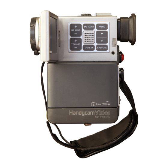 Sony DCR-PC7 Manual De Instrucciones