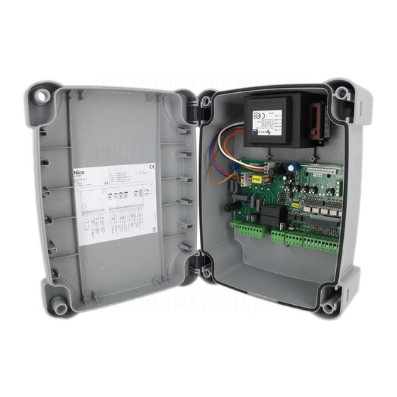 Nice Mindy A6 Instrucciones Y Advertencias Para El Instalador