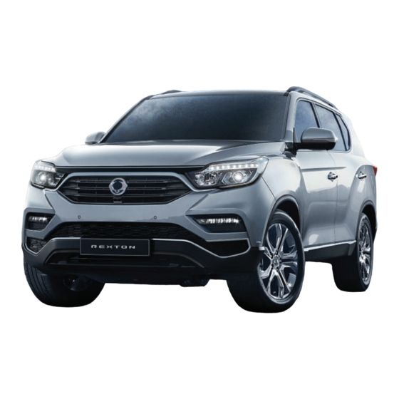 SSANGYONG Rexton Manual Del Propietário