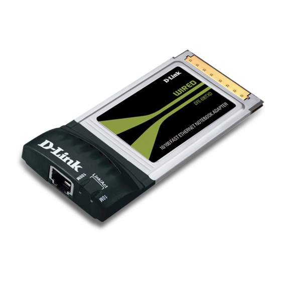 D-Link DFE-690TXD Guía De Instalación Rápida