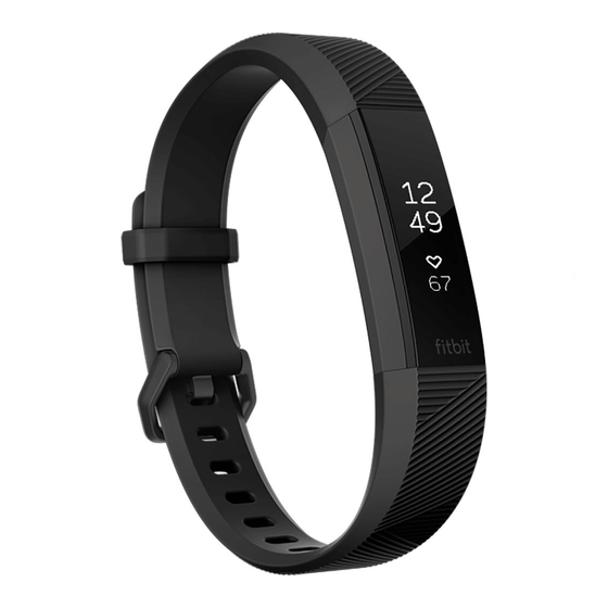 Fitbit alta HR Manual Del Producto