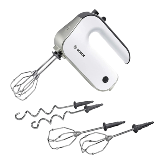 Bosch MFQ4 Serie Manual De Usuario
