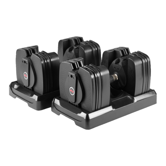 Bowflex SelectTech 560 Manual De Montaje/Ensamble Y Del Usuario
