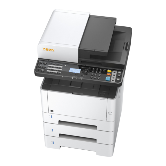 Utax P-4025w MFP Manuales