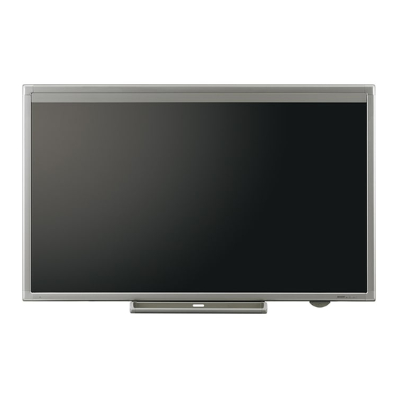 Sharp PN-L802B Manual De Instalación
