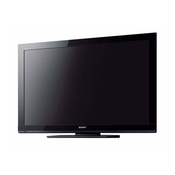 Sony BRAVIA KDL-40BX425 Manual De Instrucciones