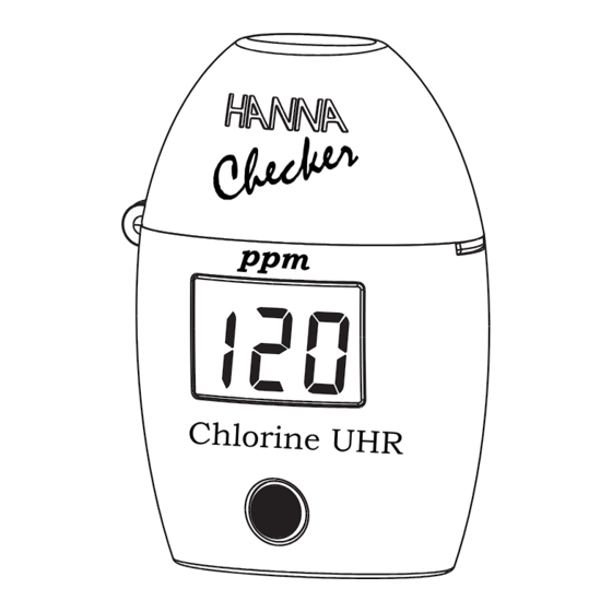Hanna Instruments HI 771 Manual De Instrucciones