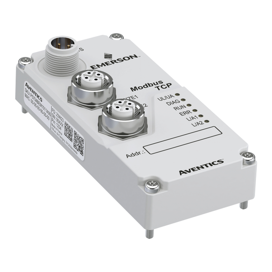 Emerson AVENTICS XVES Instrucciones De Servicio